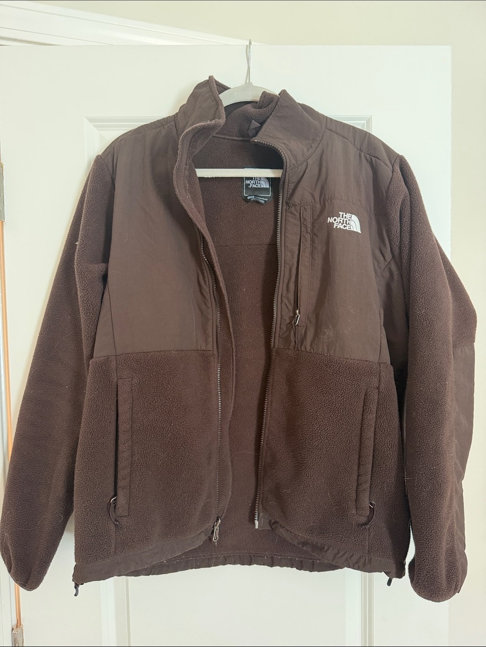Y2K The North Face Brown Woman’s Fleece Jacket